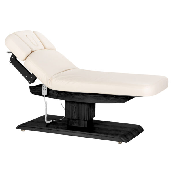 Elektrische SPA-ligstoel Sillon Relax crème met zwarte voet 2