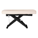 Elektrische SPA-ligstoel Sillon Siesta crème met zwarte voet 6