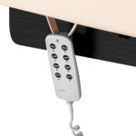 Elektrische SPA-ligstoel Sillon Siesta crème met zwarte voet 7