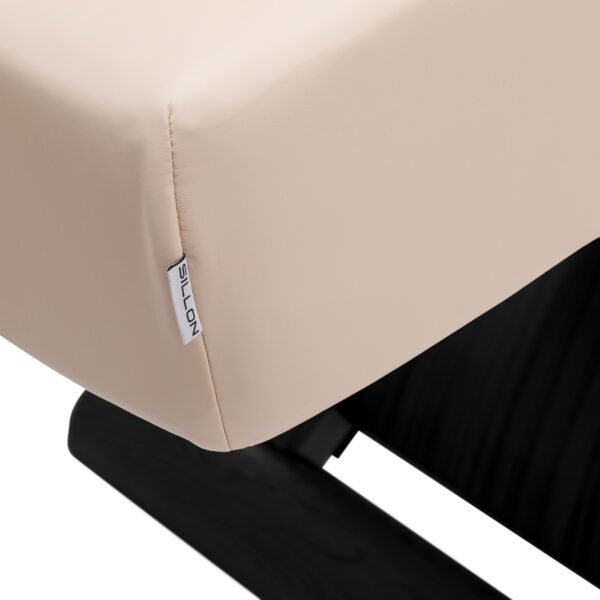 Elektrische SPA-ligstoel Sillon Siesta crème met zwarte voet 11