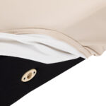 Elektrische SPA-ligstoel Sillon Siesta crème met zwarte voet 14