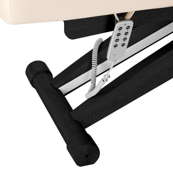 Elektrische SPA-ligstoel Sillon Siesta crème met zwarte voet 16