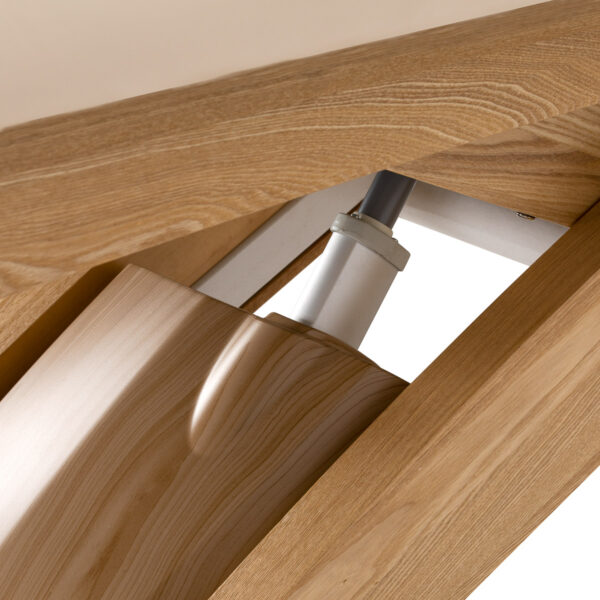 Elektrische SPA-ligstoel Sillon Siesta crèmekleurig met lichtbruine basis 13