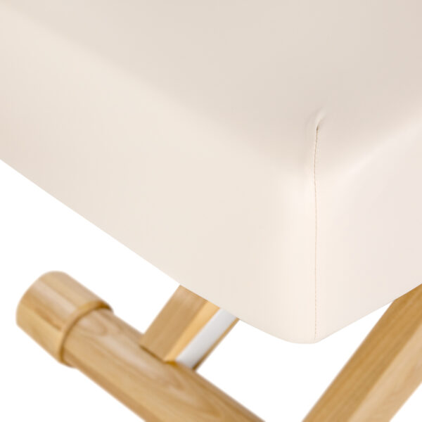 Elektrische SPA-ligstoel Sillon Siesta crèmekleurig met lichtbruine basis 15