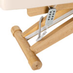 Elektrische SPA-ligstoel Sillon Siesta crèmekleurig met lichtbruine basis 16