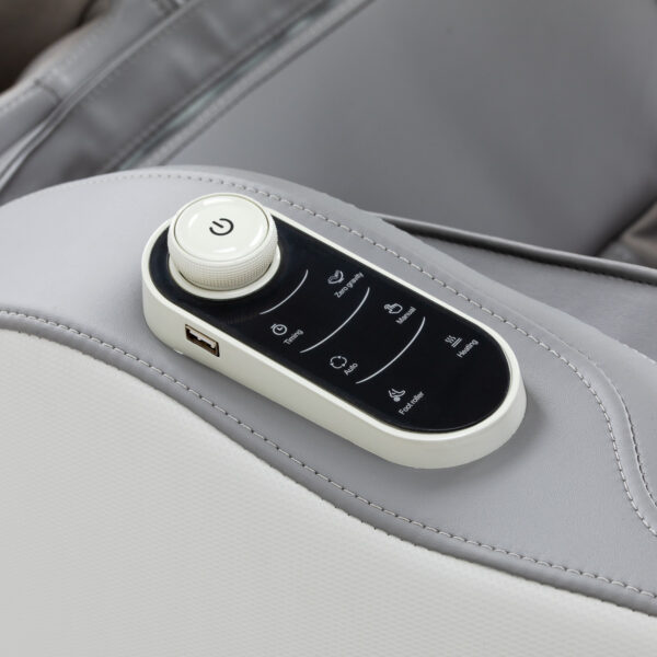 Massagestoel 3D Sakura Maximus 809 wit en grijs 8