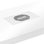 Nageltafel G031 met stofafzuiger Momo S-41 wit 3