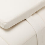 Witte Sillon Umbra wimper behandelstoel met gouden voet 6