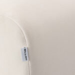 Witte Sillon Umbra wimper behandelstoel met gouden voet 7