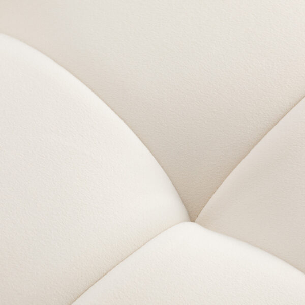 Witte Sillon Umbra wimper behandelstoel met gouden voet 8