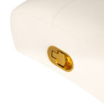 Witte Sillon Umbra wimper behandelstoel met gouden voet 5