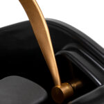 Gabbiano Head Spa Sea 501 Kapperswastafel met ligstoel zwart 10