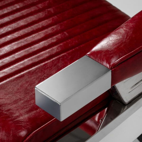 Barberstoel Gabbiano Royal X rood 6