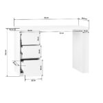 Cosmetisch bureau G031 wit 7