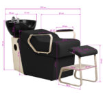 Kapper wasunit Omega Marina zwart 14