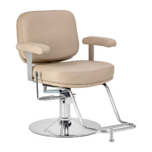 Kappersstoel Omega Astra Plus beige 1