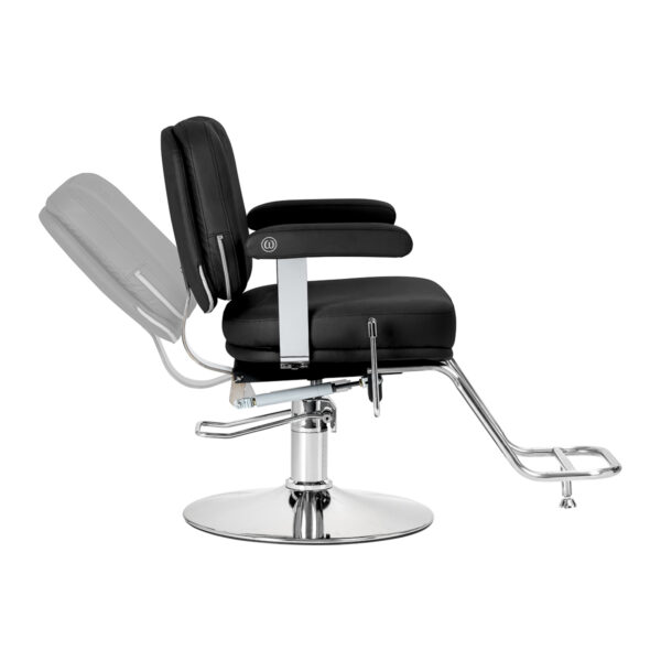 Kappersstoel Omega Astra Plus zwart 3