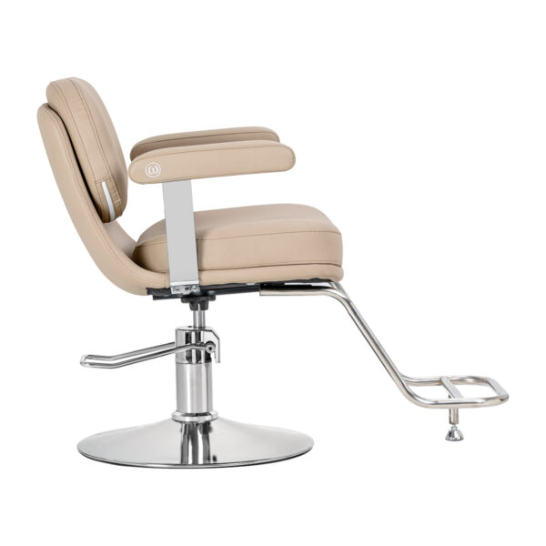 Kappersstoel Omega Astra beige 2