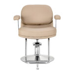 Kappersstoel Omega Astra beige 3