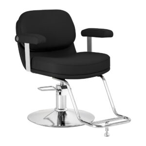Kappersstoel Omega Astra zwart 1