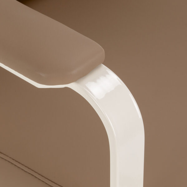 Kappersstoel Omega Aurora lichtbruin 11