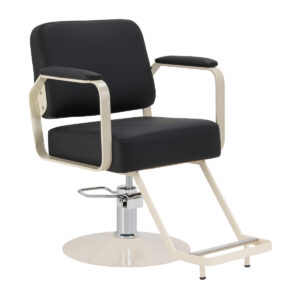 Kappersstoel Omega Aurora zwart 1