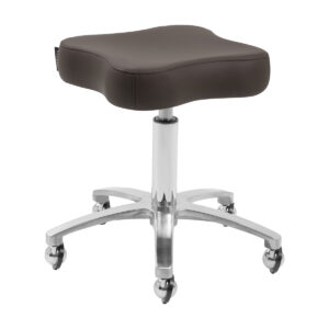 Omega Supremo kapperskruk tabouret bruin 1