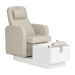 Pedicurestoel SPA stoel Sillon Elysia crème 1