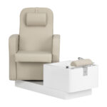 Pedicurestoel SPA stoel Sillon Elysia crème 2