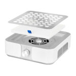 Stofafzuiger Momo P30 60 W wit zilver 2