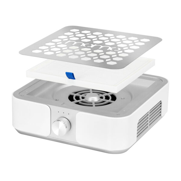 Stofafzuiger Momo P30 60 W wit zilver 2