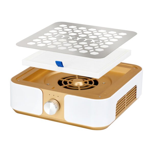 Stofafzuiger Momo P30 60W witgoud 2