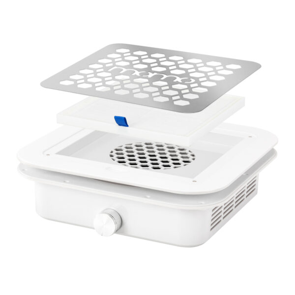 Stofafzuiger Momo P30 inbouw 60W wit 2