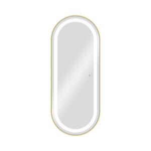 BLISS ledspiegel ovaal dimbaar goud MUDI
