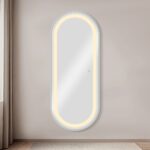 BLISS spiegel led zilver MUDI