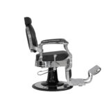 BUZZ barberstoel stijlvol aluminium frame zwart MUDI
