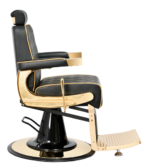 CREW barberstoel zwart MUDI