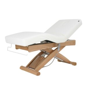 CYX + massagetafel elektrisch 3-motorig wit WEELKO