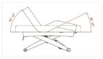 CYX + massagetafel elektrisch 3-motorig wit WEELKO