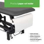 Fortis 2 ERGO elektrische behandeltafel voetbediening grijs Habys