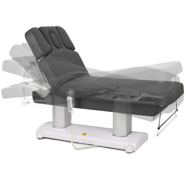 Gemini Flex elektrische behandeltafel verwarmd tafelblad grijs Habys