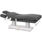 Gemini Flex elektrische behandeltafel verwarmd tafelblad grijs Habys