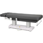 Gemini Flex elektrische behandeltafel verwarmd tafelblad grijs Habys