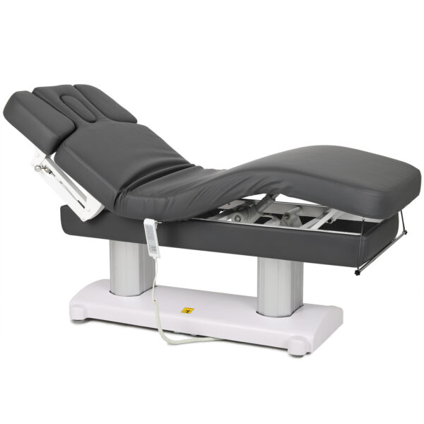Gemini Flex elektrische behandeltafel verwarmd tafelblad grijs Habys