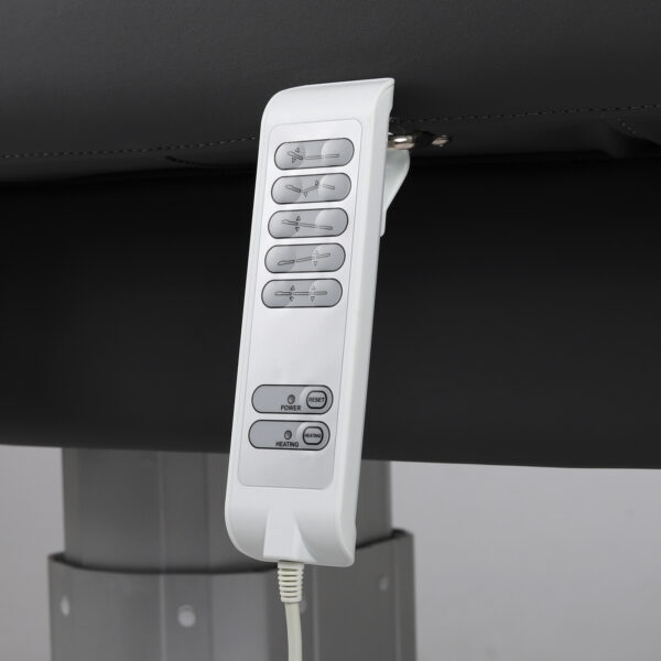 Gemini Flex elektrische behandeltafel verwarmd tafelblad grijs Habys