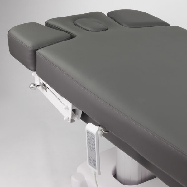 Gemini Flex elektrische behandeltafel verwarmd tafelblad grijs Habys