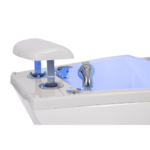 GENTLE pedicurestoel 2 motoren wit WEELKO