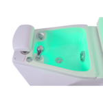 GENTLE pedicurestoel 2 motoren wit WEELKO