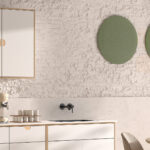 Ikon akoestisch paneel rond beige NAGGURA