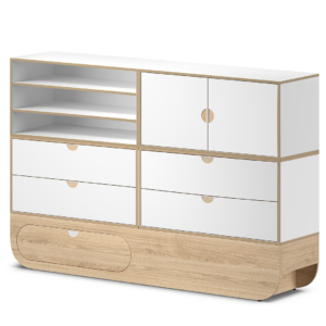 Ikon dressoir modulair grijs NAGGURA